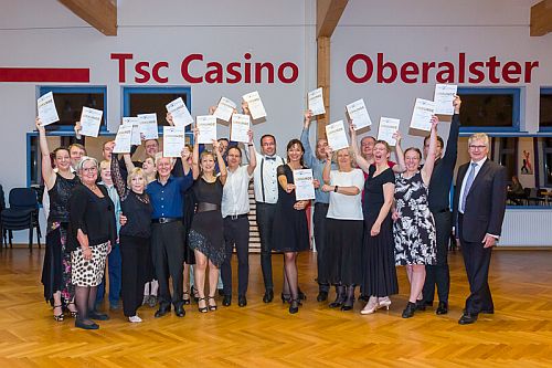 Erfolgreiche DTSA-Abnahmen beim Casino Oberalster