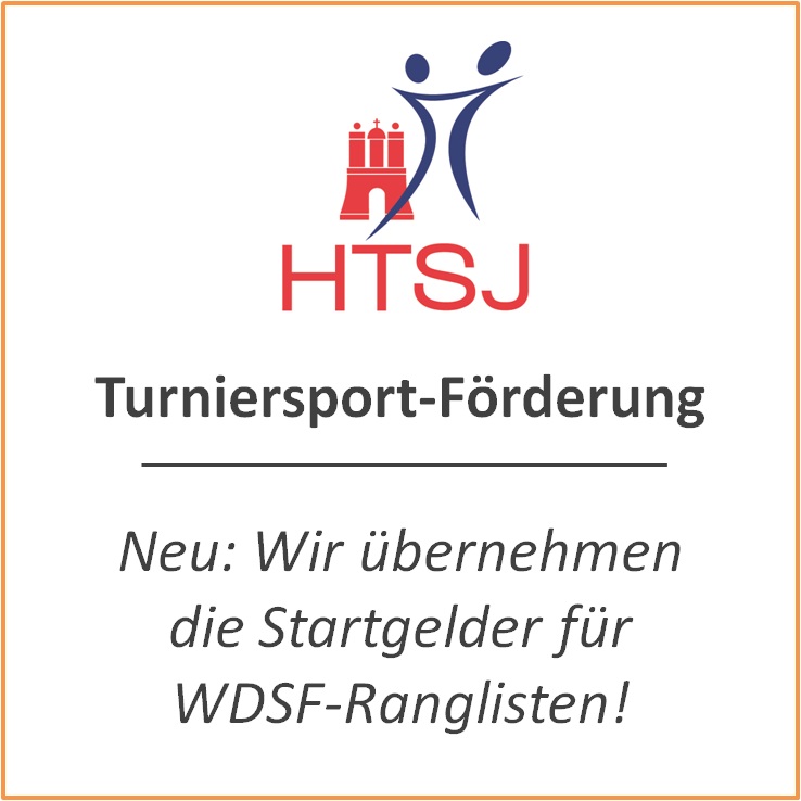 WDSF-Startgelder für Jugendturniere