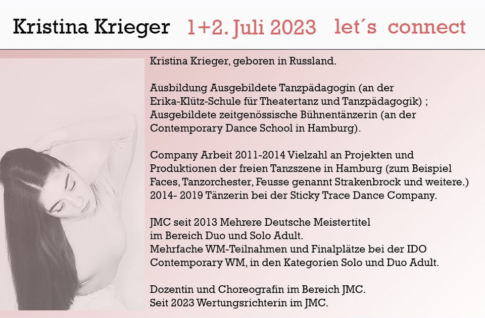 Kristina Krieger JMCTrainerin