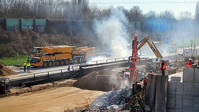 Sperrung A 7 Richtung Norden